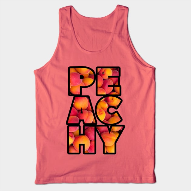 PEACHY Tank Top by Off the Page